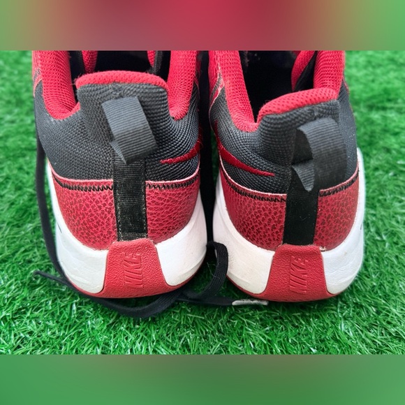 Nike Fly By Mid 2 Black Gym Red 2021 Men's Size 10 #CU3503-003 - Picture 3 of 7